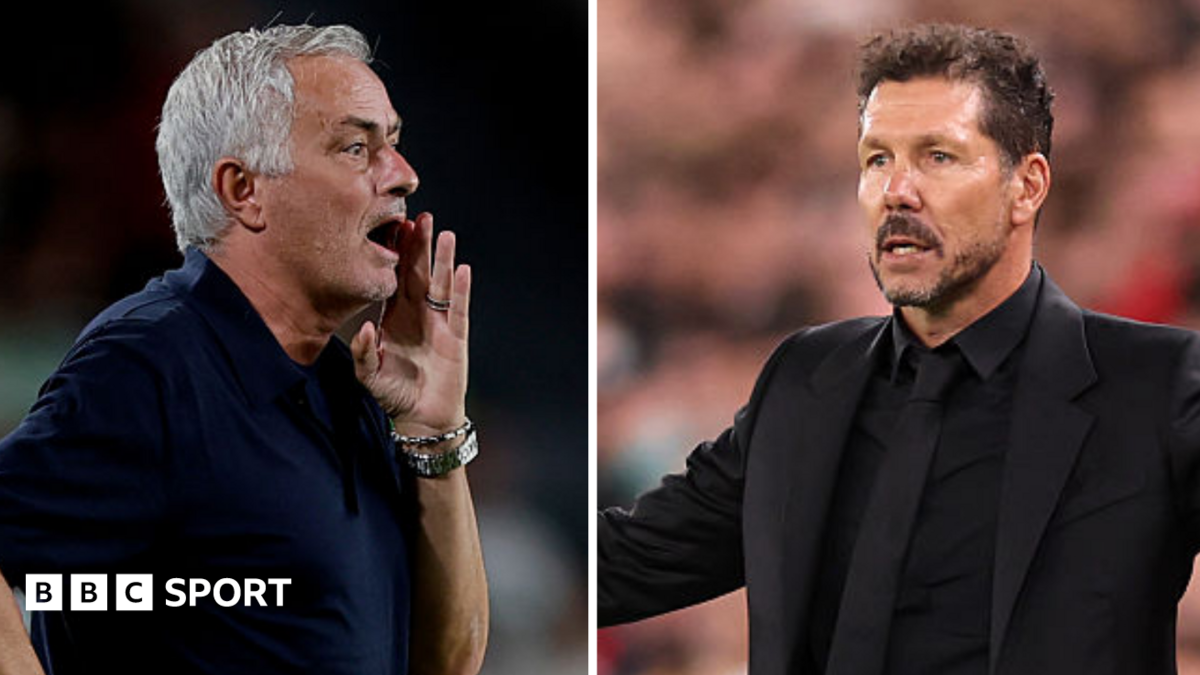 مورينيو وسيميوني يجددان منافستهما في ديربي مدريد بعد عقد