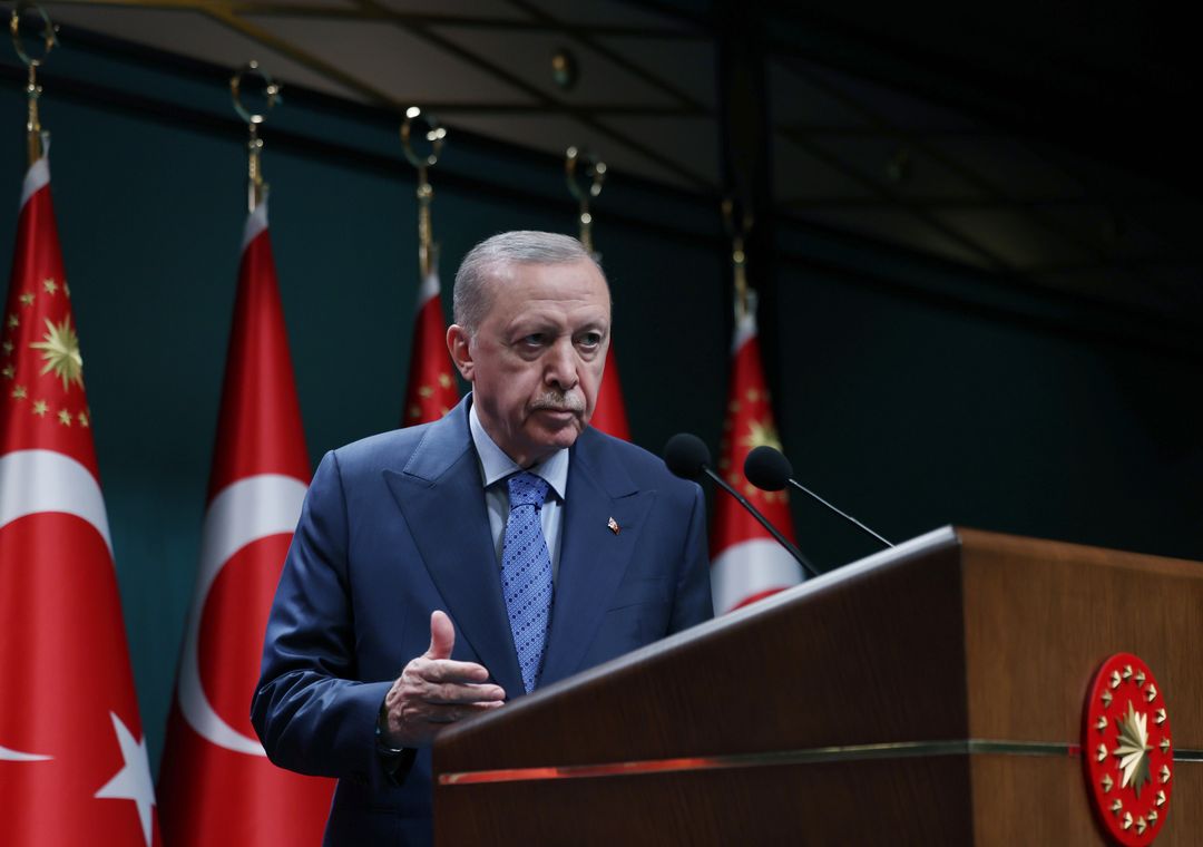 أردوغان يتعهد بحماية الحقوق البحرية لتركيا ويدعو إلى توحيد ليبيا