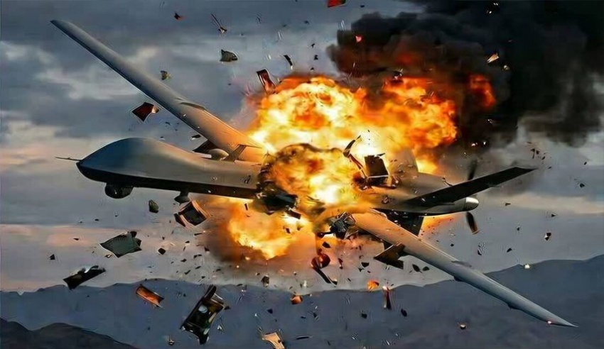 إسقاط طائرة أميركية مسيّرة شرق مضيق هرمز قبالة سيريك